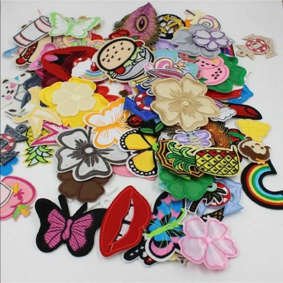 30CHILDREN CLOTHES PATCHES RANDOM APPLIQUE PATCH - Picture 4 of 8